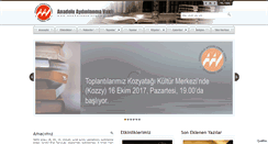 Desktop Screenshot of anadoluaydinlanma.org